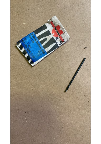 Würth Zebra Matkap Ucu 2.5 mm Hss Demir - Çelik - Metal - Aliminyum 1 Adet