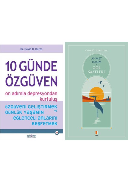 10 Günde Özgüven - On Adımla Depresyondan Kurtuluş + Göl Saatleri