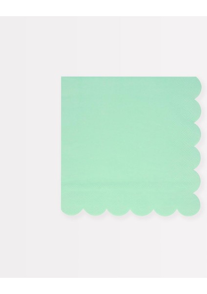 - Sea Foam Large - Deniz Köpüğü Yeşili Peçeteler (S) (X16)