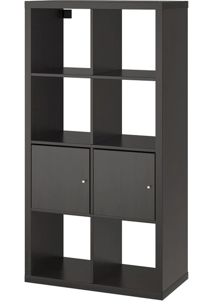 Kallax Açık Raf Ünitesi Venge 77 x 147 cm Kapaklı