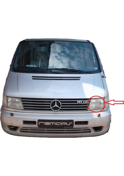 Vito W638 Ön Far Lambası SOL(Sürücü Taraf) modelleri