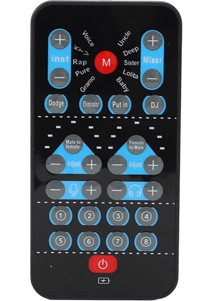 Ses Değiştirici, Taşınabilir Mini El Tipi Ses Değiştirici 8 Ses Efekti Ses Kartı Değiştirici Desteği Çoklu Dil Güzelleştirme, 8 Ses Efekti, Cep Telefonları, Bilgisayarlar Için Uygun