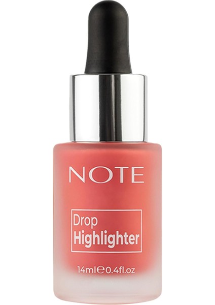 Drop Highlighter 01 Pearl Rose Işıltılı Likit Aydınlatıcı