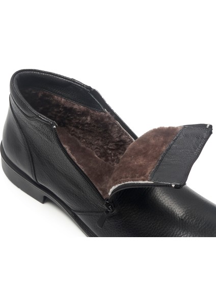 Siyah Hakiki Deri Klasik Erkek Bot indirimleri