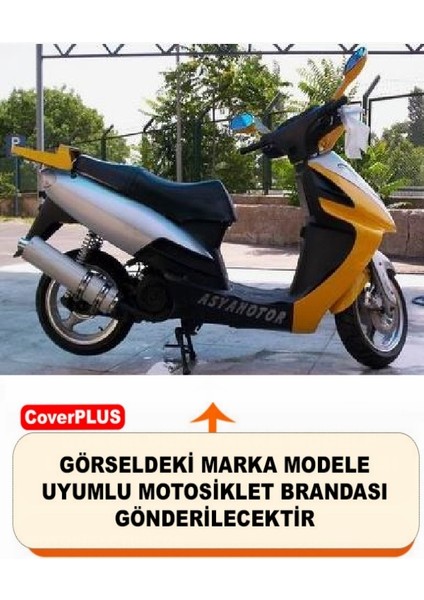Asya As 150 T 5A Branda (Arka Çanta Uyumlu) Motosiket Brandası (Siyah Renk) Motor Örtüsü Çadır Su Geçirmez Motosiklet Kılıfı Motor Brandası fiyatları