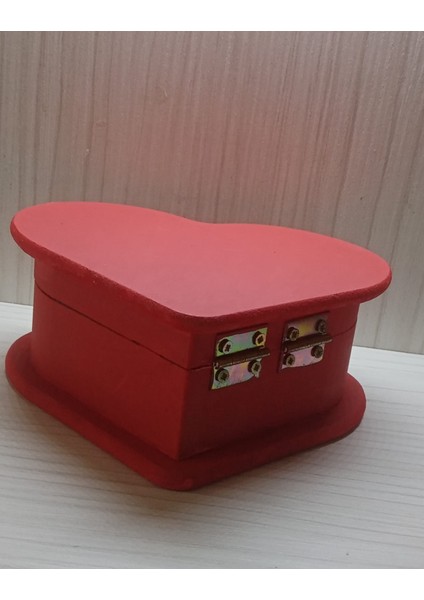 Ev Hediyesi Ofis Hediyesi Arkadaşa Doğum Günü Hediyesi Kalpli Ahşap Çok Amaçlı Saklama Kutusu fiyatları