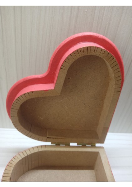 Ev Hediyesi Ofis Hediyesi Arkadaşa Doğum Günü Hediyesi Kalpli Ahşap Çok Amaçlı Saklama Kutusu modelleri