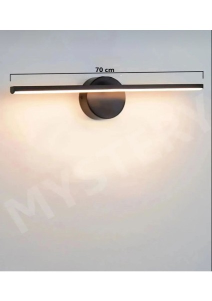 Banyo Duvar Ayna Koridor Apliği 70CM Pilli (Günışığı Led)