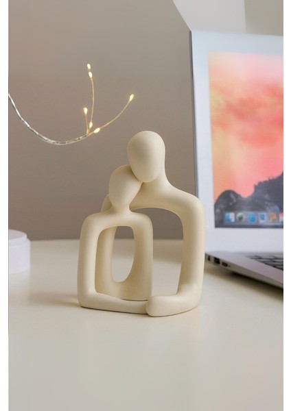 Sevgi Figürü Biblo Hediyelik Dekoratif Obje 10X6CM 3D