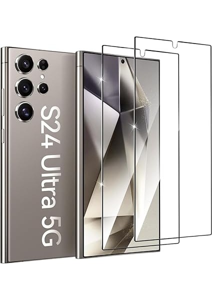 Aksesuar Samsung Galaxy S Serisi ile Uyumlu Otomatik Hizalama Özellikli Ekstra Güçlendirilmiş Tam Koruma Sağlayan Pürüzsüz Lazer Kesim Premium Ekran Koruyucu Kırılmaz Cam (Samsung Galaxy S25 Plus) modelleri