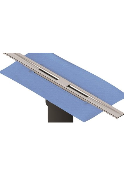 V- Clear-Cut 5701678 Duş Kanalı, Çıkışlı, 60 Cm, Parlak Krom fiyatları