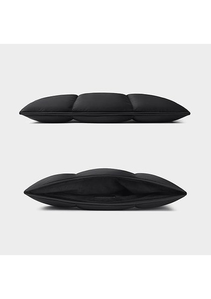 Kabarık Dizüstü Bilgisayar Kılıfı 13 Inç 14 Inç, Kapitone Puffer Laptop Taşıma Çantası, MacBook Air M3 2024 M2 M1 ile Uyumlu Yastık Kılıfı, MacBook Pro 13 Inç 14 Inç, Siyah fiyatları