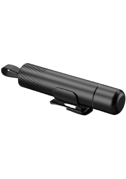 Araç Cam Kırıcı Emniyet Kemer Kesici 2in1 Araç Pencere Camı ve Emniyet Kemeri Kesici Siyah