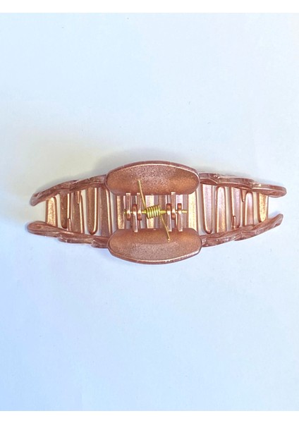 Simli Pudra Pembe Renk Zincir Model Mandal Toka 11 cm - Şık ve Dayanıklı fırsatları