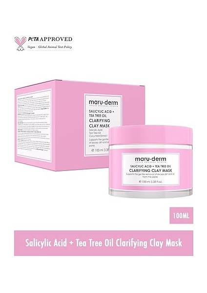 Salisilik Asit + Çay Ağacı Yağı Arındırıcı Kil Maskesi 100 ml fırsatları