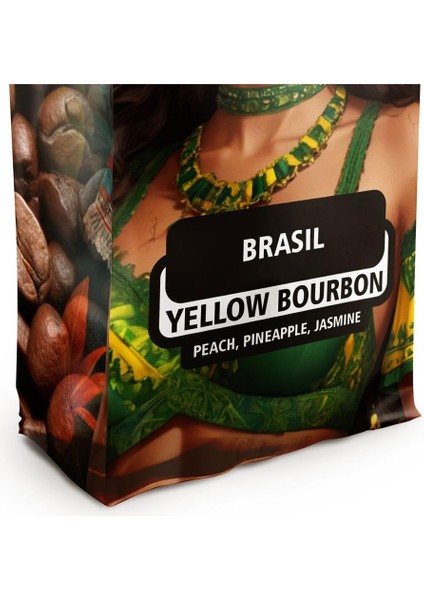Amasyalı Kahveci Bekir Brezilya Yellow Bourbon Kahve Çekirdek 250G fiyatları