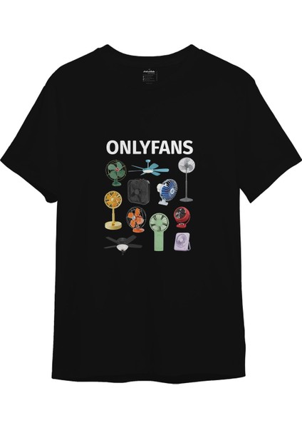 Onlyfans Tişört - Siyah