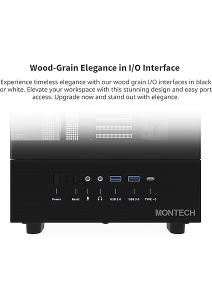 Xr, Atx Mid-Tower Pc Oyun Kasası, 3 x 120MM Argb Pwm Fanlar Önceden Yüklenmiş, Tam Görünüm Çift Temperli Cam Panel, Ahşap Tahıl Tasarım G/ç Arabirimi, 4090 Gpu'ları Destekleyin, 360MM Radyatör fırsatları