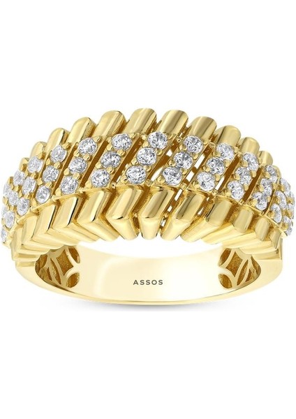 Tasarım Altın Yüzük - 14K