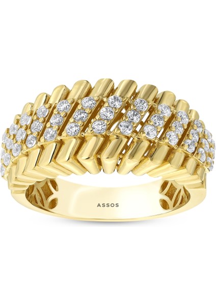 Tasarım Altın Yüzük - 14K