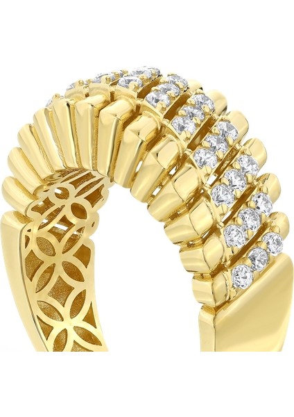 Tasarım Altın Yüzük - 14K