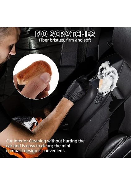 4 Adet Araç Içi Temizlik Aleti, Araba Temizleme Fırçası, Yumuşak Kıllar, Toz Temizleme Fırçası, Toz Temizleme Fırçası, Kir ve Toz Temizleme Fırçası, Araba Için indirimleri