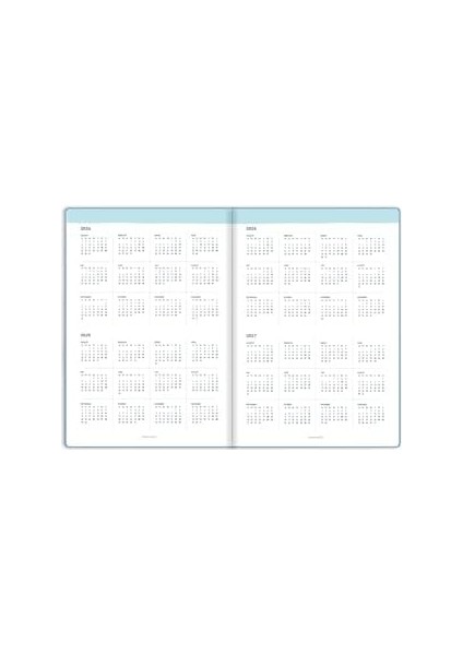 15X21 Süresiz Planlayıcı Ajanda Defter Mavi modelleri