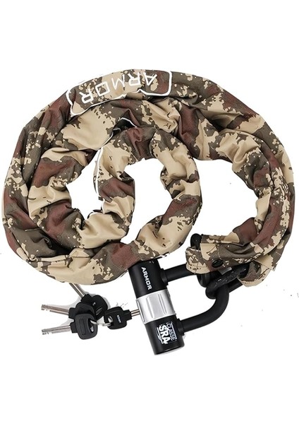 714 Mv Military Series Çelik Zincir 14MMX180CM + U Bar