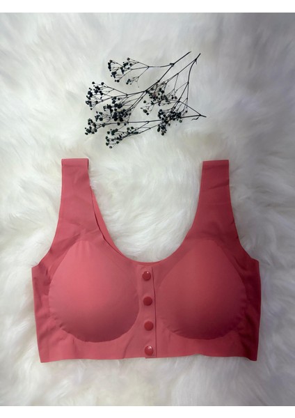 Önden Düğmeli Balensiz Dikişsiz Görünmez Çıkarılabilir Pedli Lazer Kesim Iz Yapmaz Sütyen fiyatları