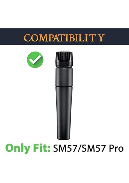 6 Adet Mikrofon Pop Filtresi Için Shure SM57 Sm-57, SM57 Pro, Koruyucu Mikrofon Kılıfı Rüzgarlık Köpüğü fiyatları