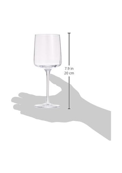 Iconıc Şarap Kadehı 340 cc 6'lı Hediyelik Kutu modelleri