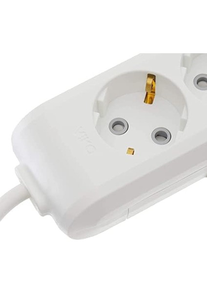 Multi-Let Dörtlü Priz Topraklı Kablolu Çocuk Korumalı 2 mt fiyatları