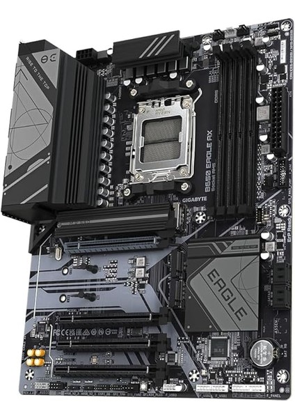 B650 Eagle Ax Am5 Ddr5 6400MHZ(OC) Pcıe 4.0 Dual M.2 Nvme Wifi 6e + Bt 2.5gbe Lan Atx Anakart fırsatları