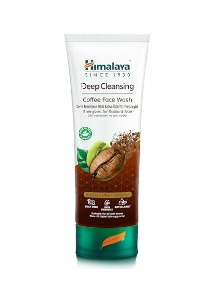 Himalaya Since 1930 Deep Cleansing Derin Temizleme Etkili Kahve Özlü Yüz Temizleyici 100 ml fiyatları