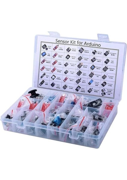 Arduino Sensör Seti (37 Parça) Kutulu