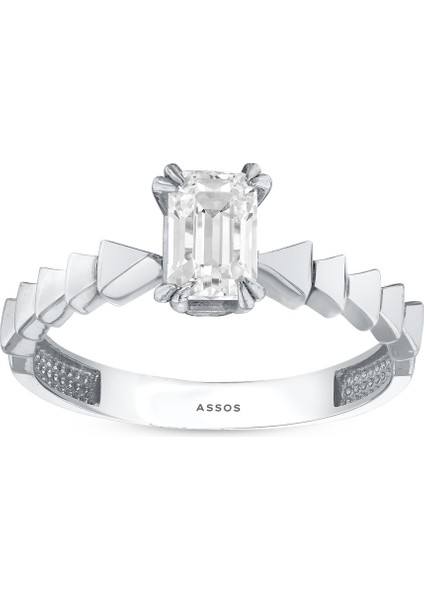 Altın Baget Yüzük - 14K