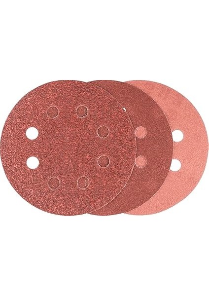 Professional Accessories Eksantirik Zımpara Kağıdı 6'lı Set, 125 mm 60/120/240 Kum 8 Delik fiyatları