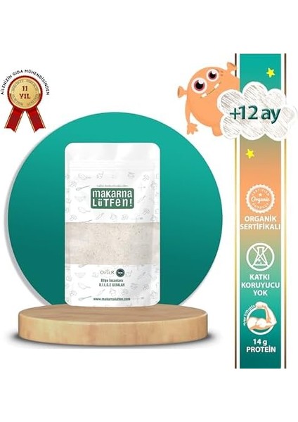 Makarna Lütfen! Organik Tam Buğday Unu (250 Gram)