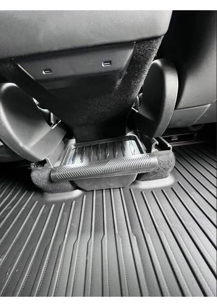 Tesla Model Y Juniper Için Uyumlu Arka Ekran Altı Saklama Kutusu fırsatları