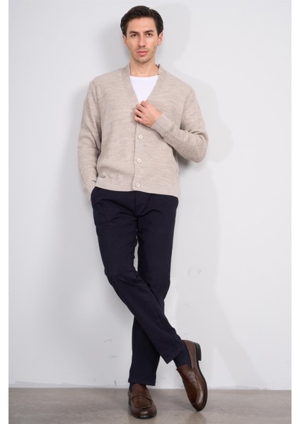 6417 Erkek Julıa Gabardin Regular Yan Cep Pantolon Lacivert