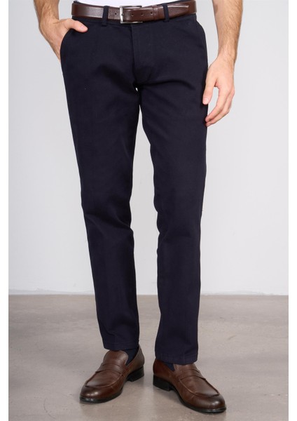 6417 Erkek Julıa Gabardin Regular Yan Cep Pantolon Lacivert fiyatları