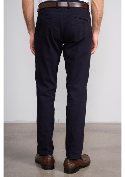 6417 Erkek Julıa Gabardin Regular Yan Cep Pantolon Lacivert fırsatları
