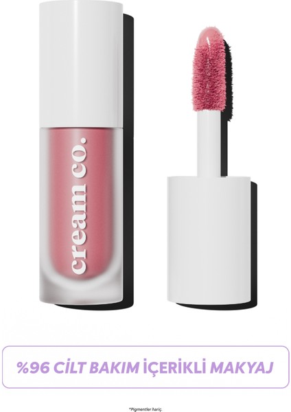 Allık Ruj Göz Farı Glow Tint Dusty Rose Nemlendirici Makyaj | 507 Gülkurusu | Hyaluronik Asit Peptit