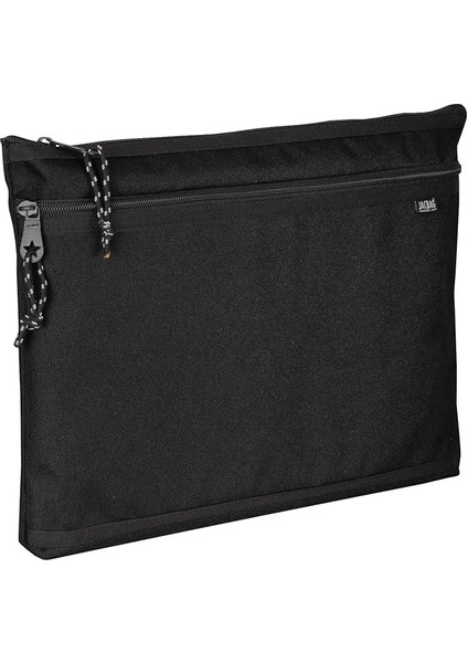 Dual Zip Folder -Iki Bölmeli Dosya Çanta A4 (Siyah)