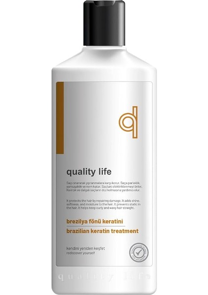 Life Ql Brezilya Fönü Keratini Kalıcı Saç Düzleştirici 300 ml