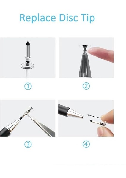 Samsung Galaxy Tab Için Stylus Kalem A7/A8/A8PLUS/A9/A9PLUS Ipad/android Tablet ile Uyumlu Tüm Dokunmatik Cihazlar Evrensel Yüksek Hassas S Kalem (Beyaz) fırsatları