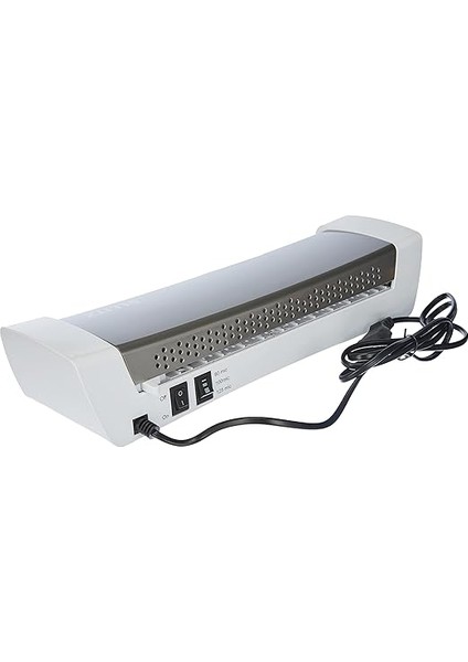 A4 Laminasyon Cihazı, 80 Ila 125 Mikron Laminasyon Folyoları Için, Laminasyon Kılıfları Dahil, Başlangıç Kiti, Ev Ofisi, Küçük Ofis ve Okulda Kullanım Için Ideal, Gri, Ilam, 73680089 fırsatları