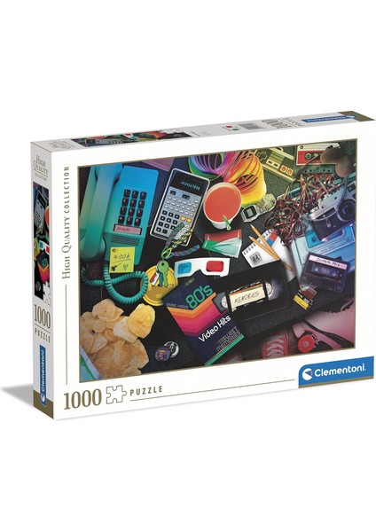 - 1000 Parça Hq Yetişkin Puzzle - 80S Nostalgia