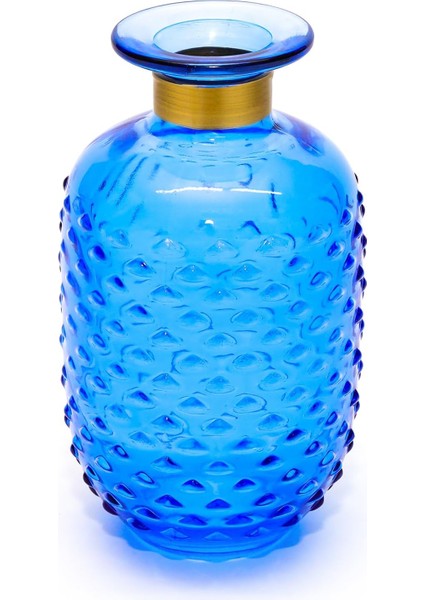 Boyunlu Saks Mavisi Cam (15 Cm)