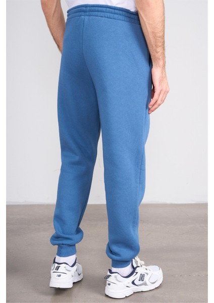 837 Erkek 3 Iplik Cepli Regular Eşofman Alt Indigo fırsatları